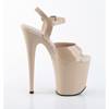Pleaser - FLAMINGO809 Sandale à bride à la cheville, Pole dance chaussures - Marron Product image